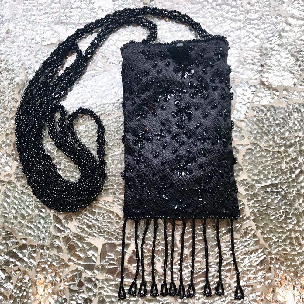 Sequined crossbody/shoulder vintage mini purse!